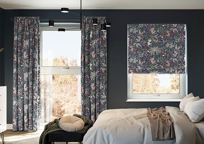 Pierre, Midnight - Made to Measure Curtains - Image 3